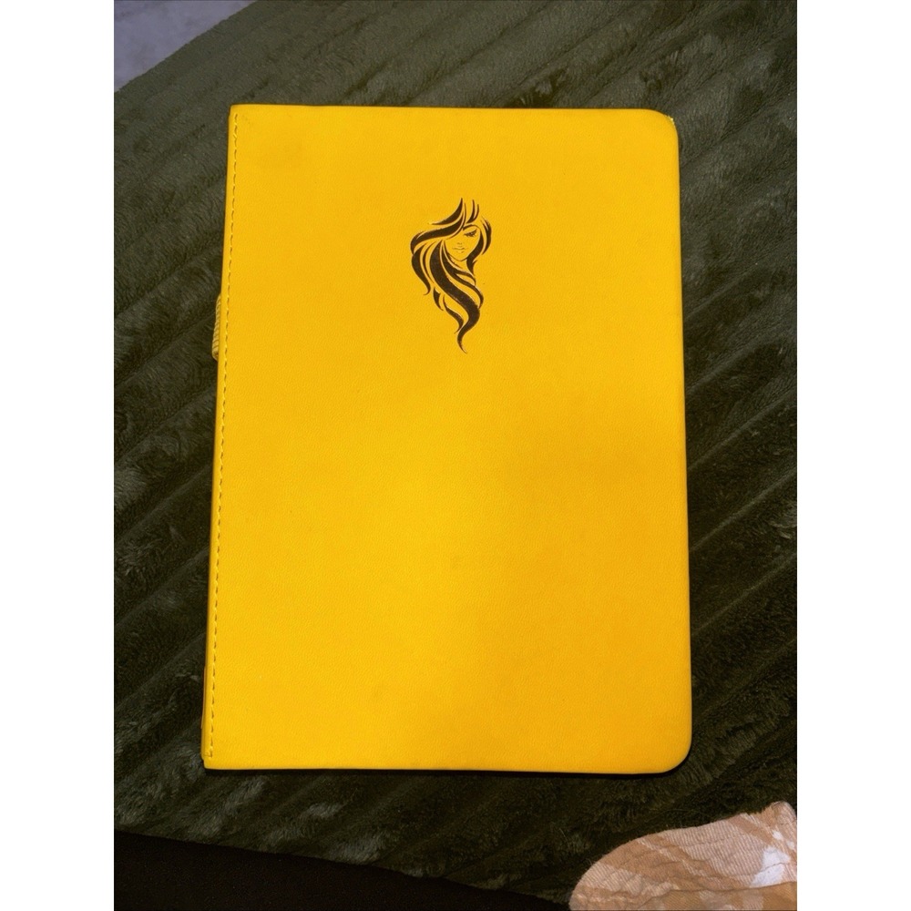 Freedom Mastery Life Planner Daily Self Help Yellow Faux Leather A5 Unused